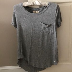 Grey holister t shirt
